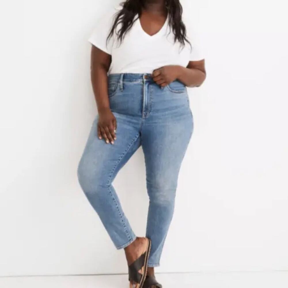NWT Madewell 10” High-Rise Roadtripper Skinny Jeans Sz 36P